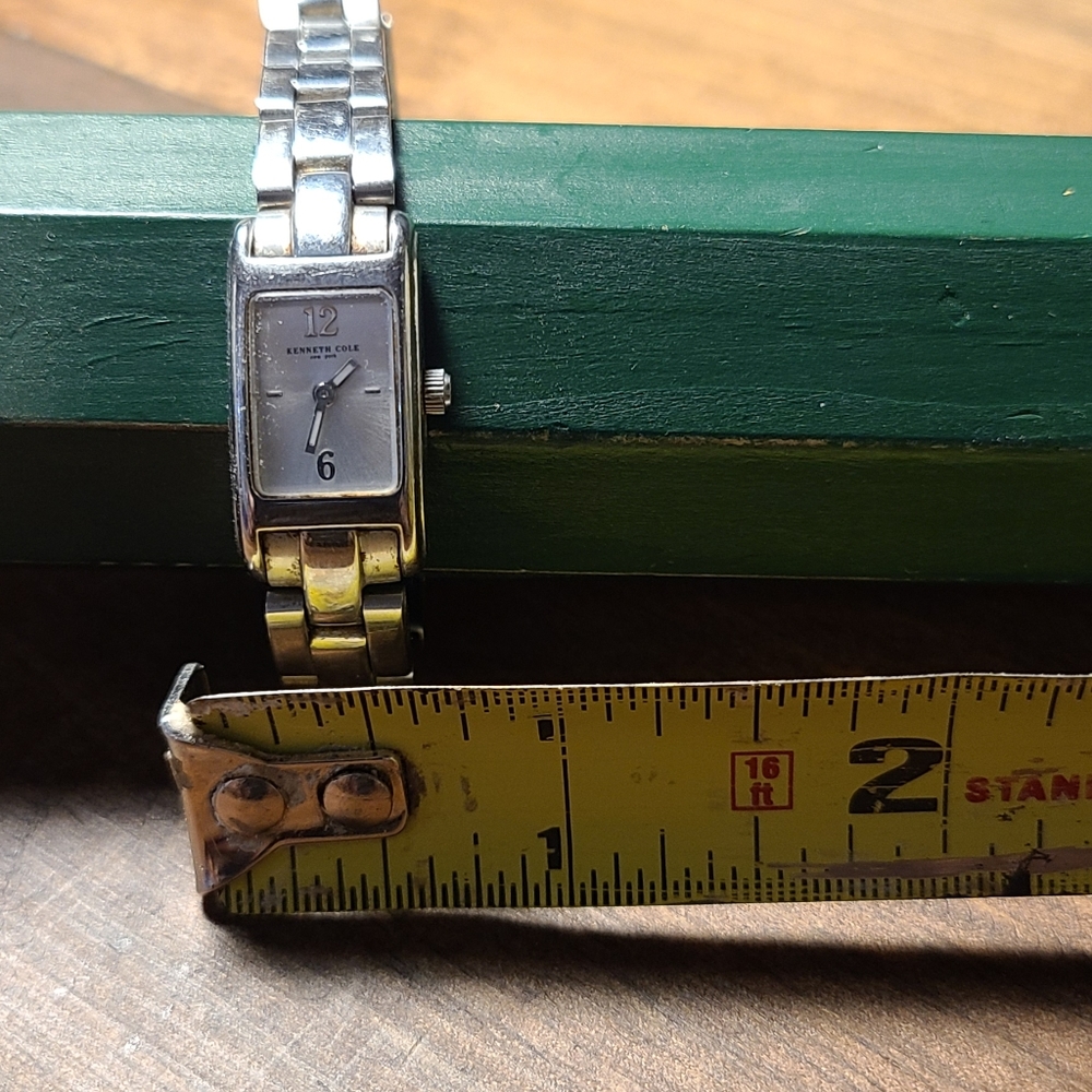 Kenneth Cole thin womens bracelet watch retro